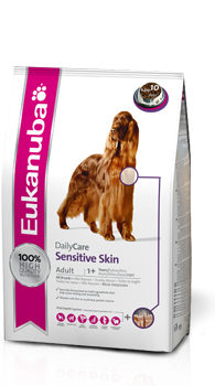 Eukanuba - Daily Care Sensitive Skin, 12 KG